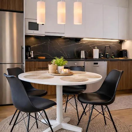 公寓 Modern 2br Near Oys Hospital, Sauna & Free Parking *