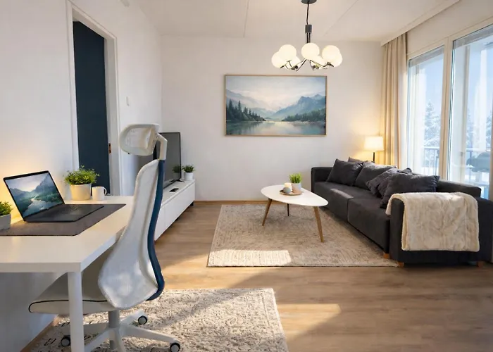 Apartment Modern 2 Bedroom In Near Hospital With Sauna And Large Balcony *