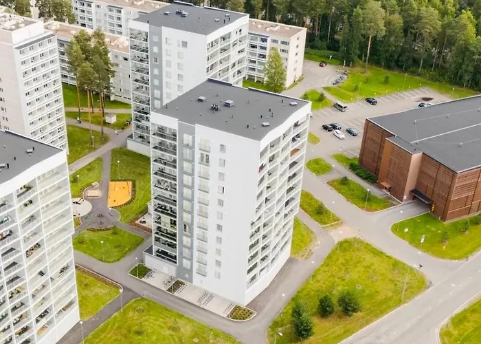 Apartment Modern 2 Bedroom In Near Hospital With Sauna And Large Balcony Oulu